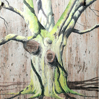 Karen Frampton, New Forest Artist, paintings, greeting cards, murals, slate, Hampshire, UK